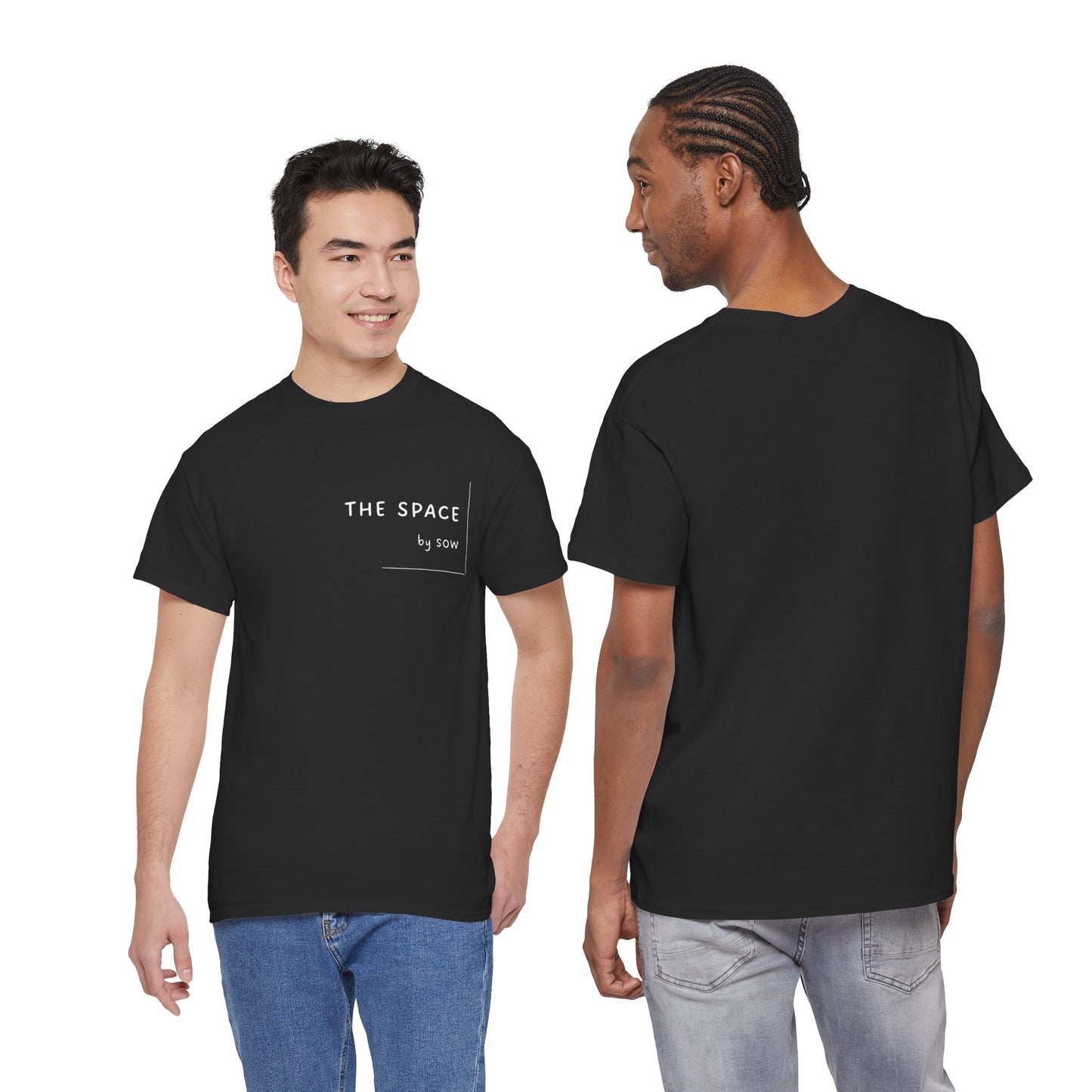 The Space by SOW Minimalist Logo Unisex Cotton T-Shirt