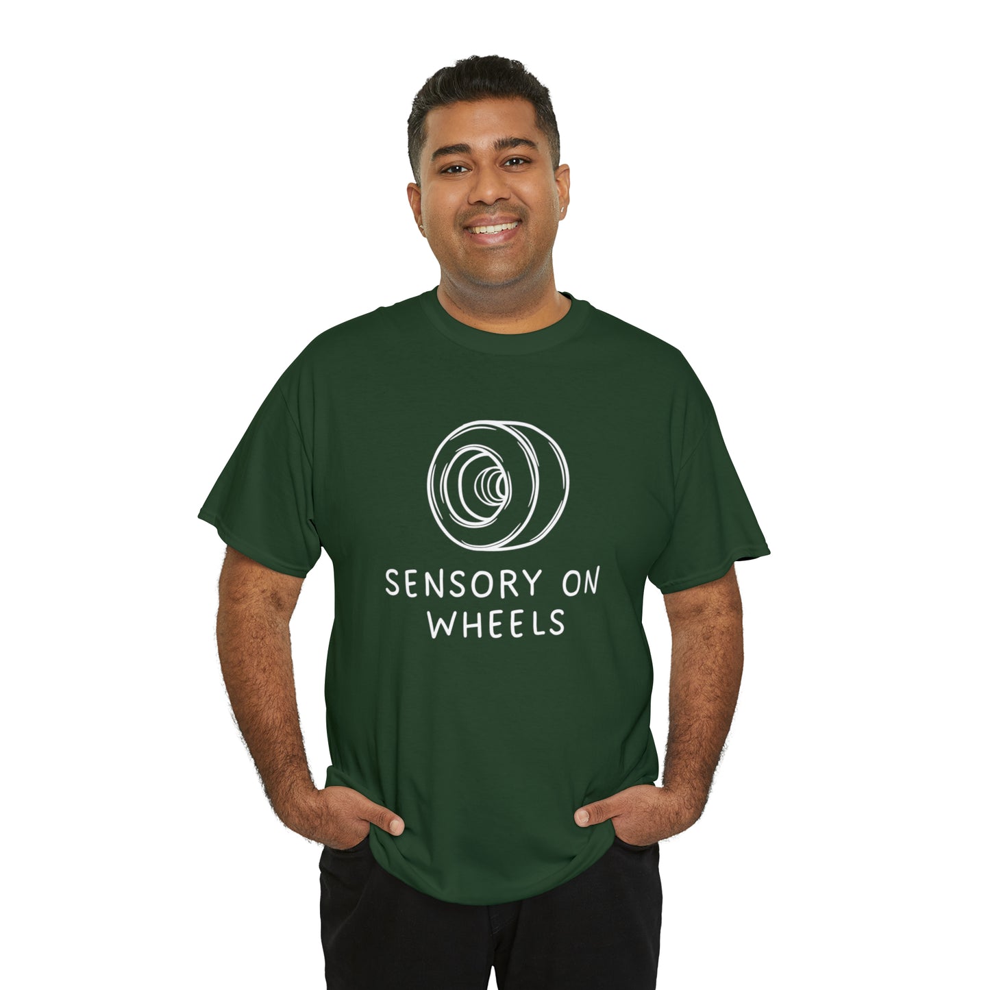 Sensory on Wheels Logo Unisex Cotton Tee