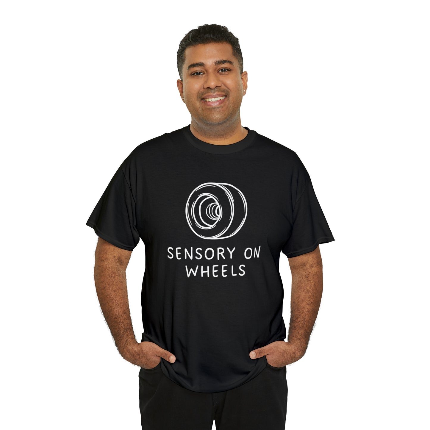 Sensory on Wheels Logo Unisex Cotton Tee