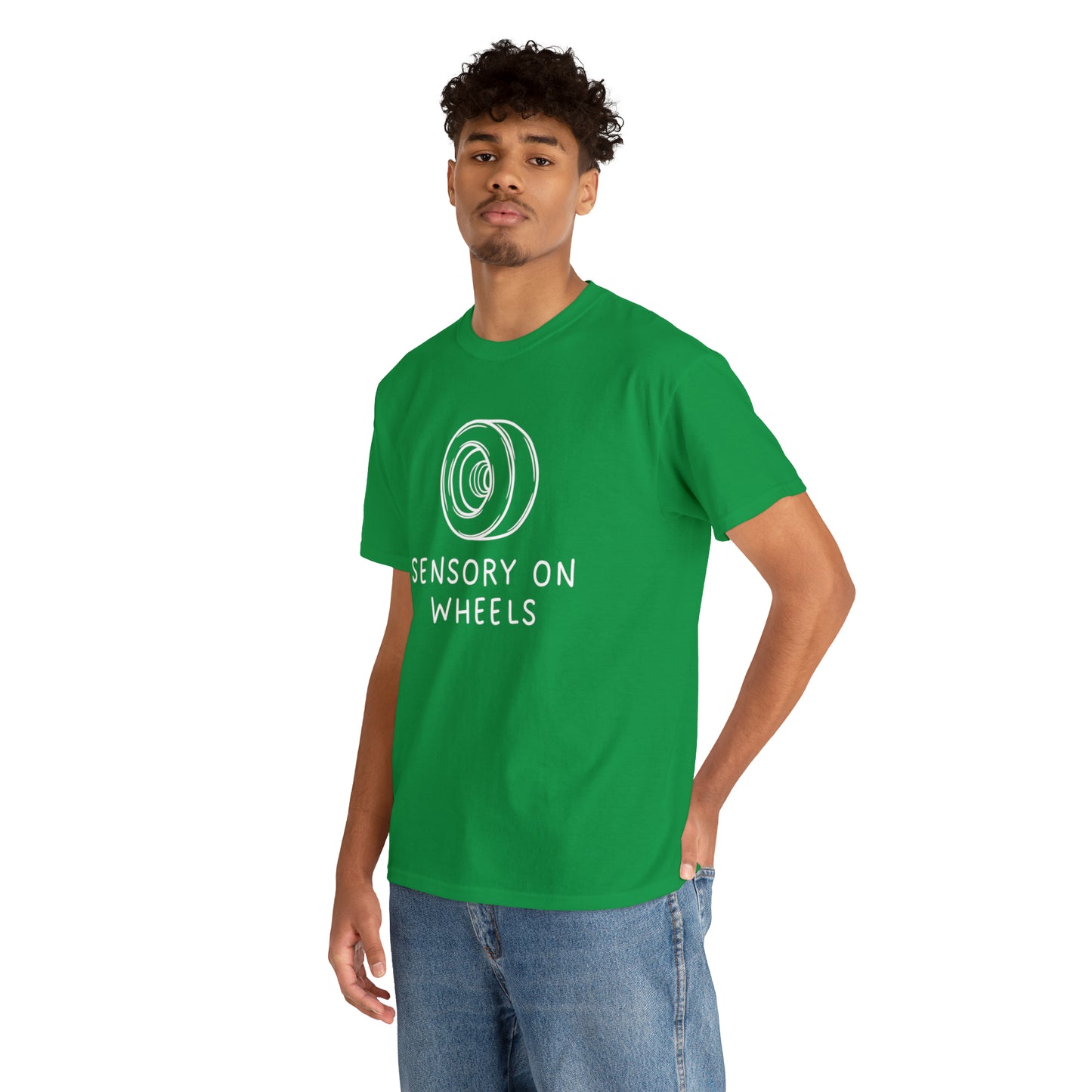 Sensory on Wheels Logo Unisex Cotton Tee