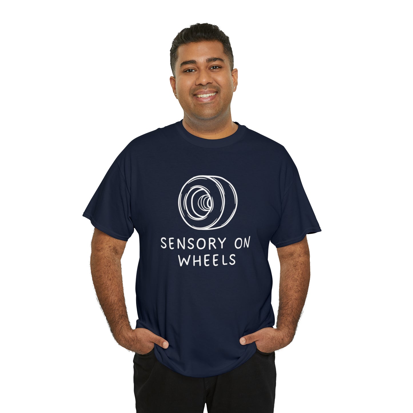 Sensory on Wheels Logo Unisex Cotton Tee