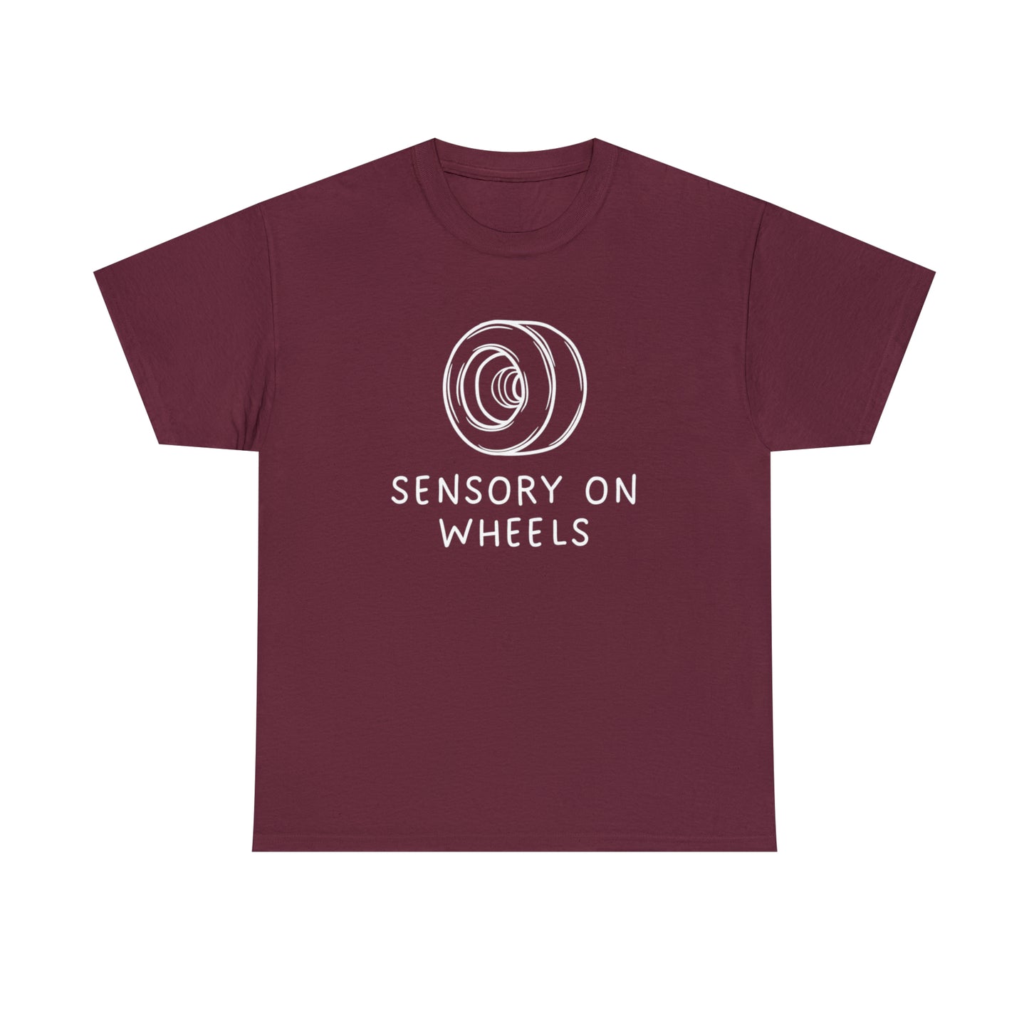 Sensory on Wheels Logo Unisex Cotton Tee