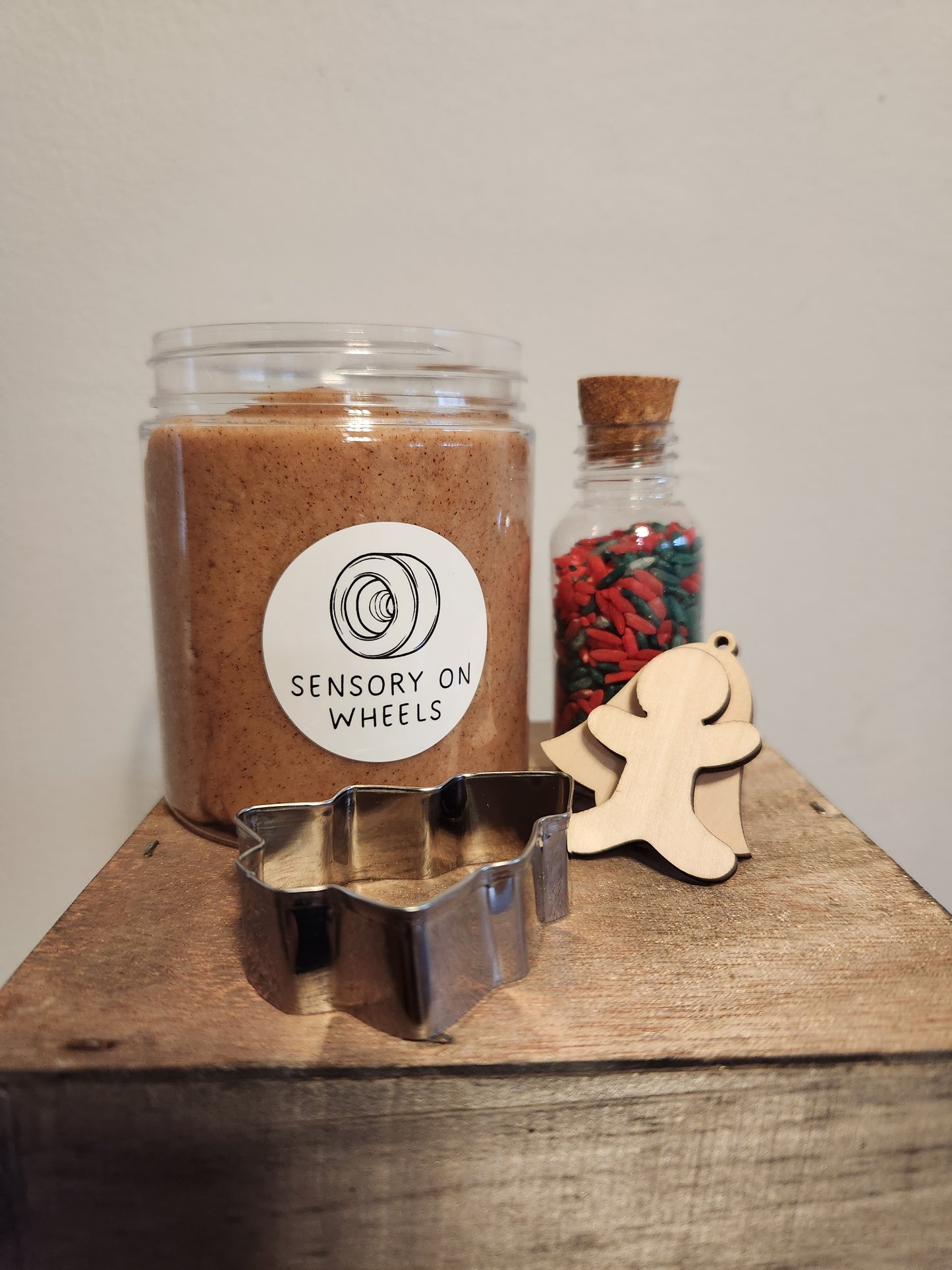Gingerbread Cookie Sensory Jar