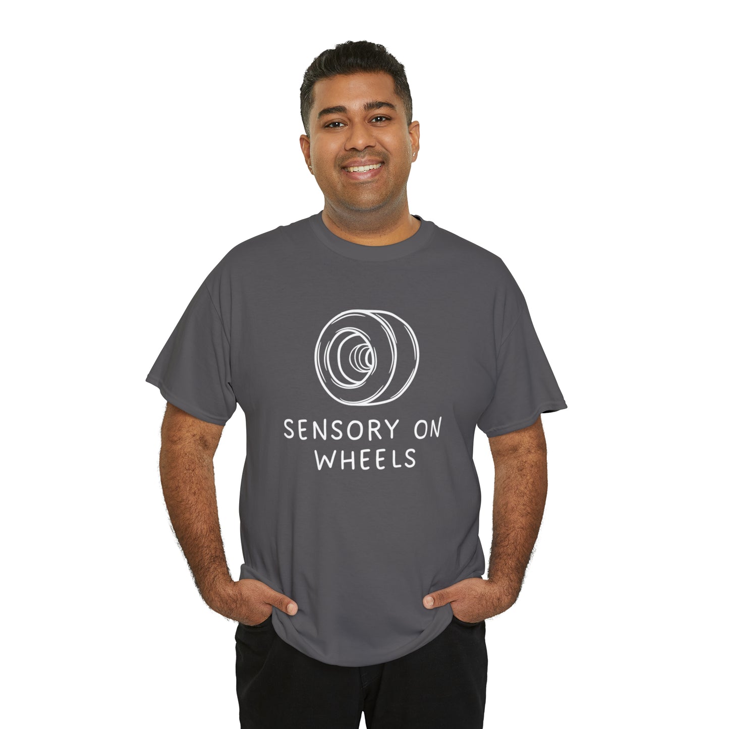 Sensory on Wheels Logo Unisex Cotton Tee