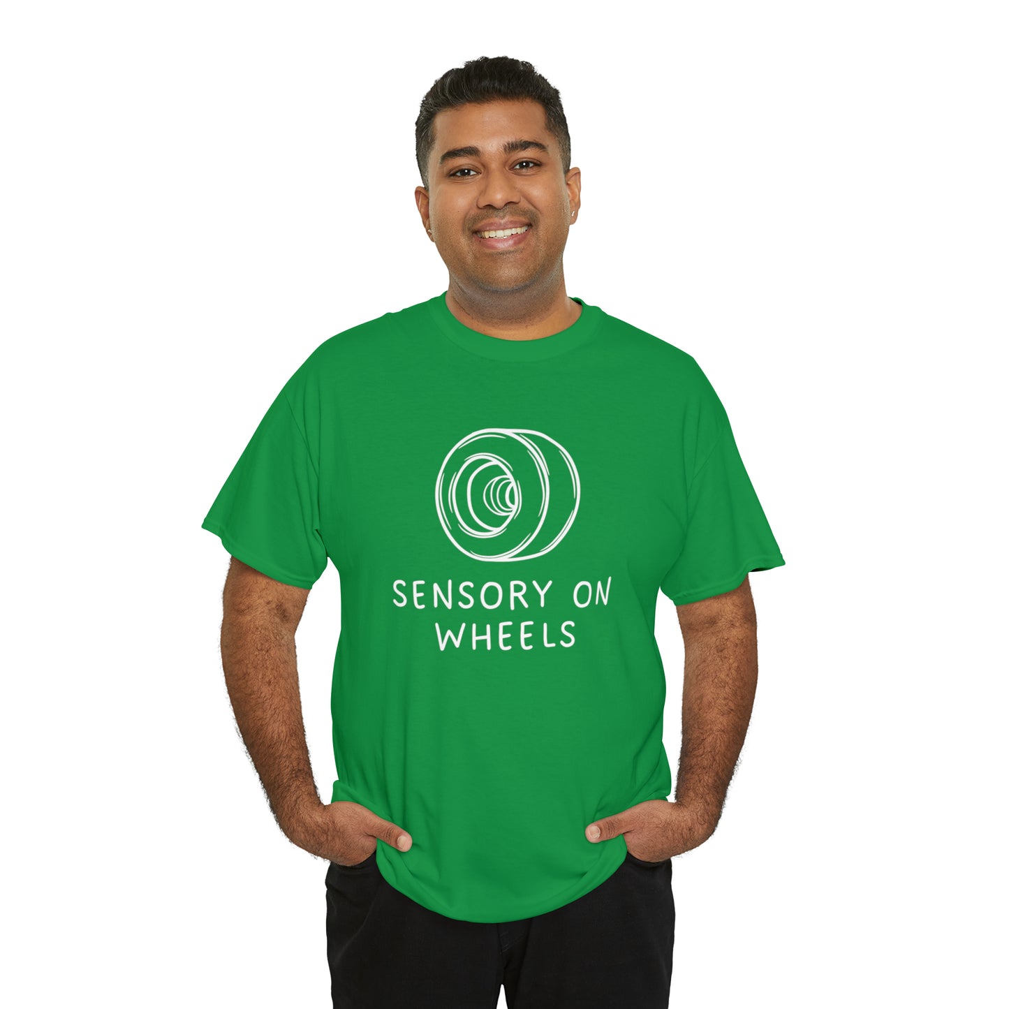 Sensory on Wheels Logo Unisex Cotton Tee