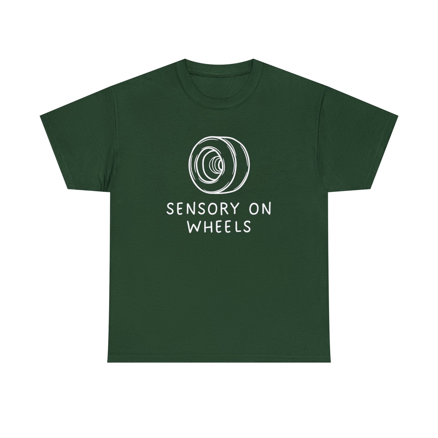 Sensory on Wheels Logo Unisex Cotton Tee