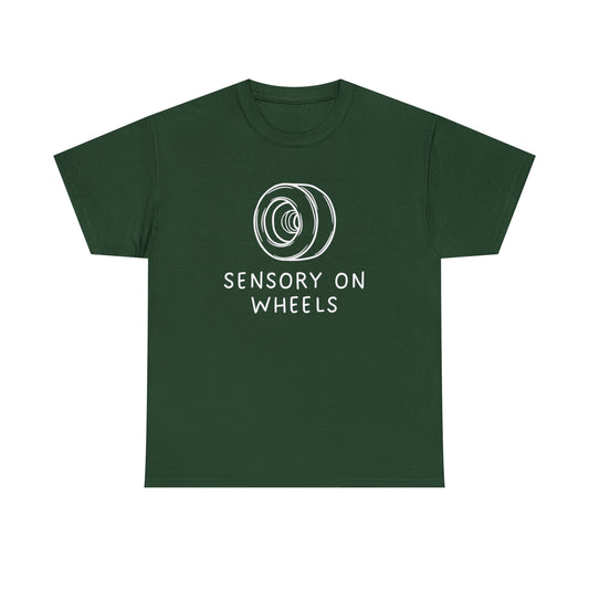 Sensory on Wheels Logo Unisex Cotton Tee