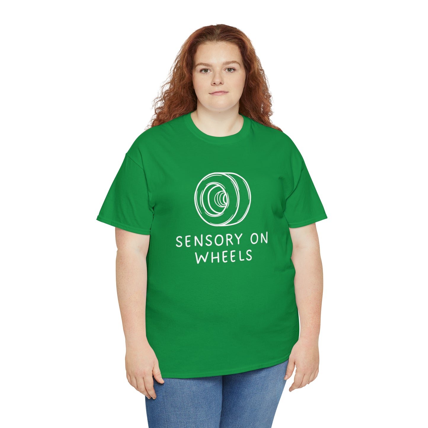 Sensory on Wheels Logo Unisex Cotton Tee