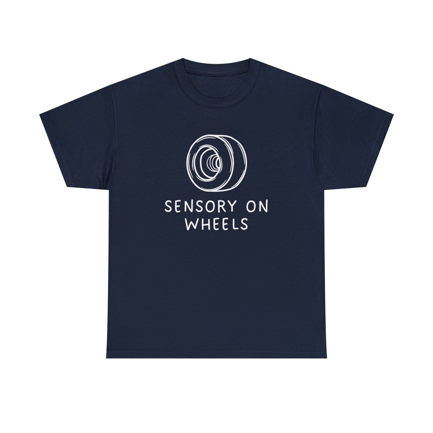 Sensory on Wheels Logo Unisex Cotton Tee