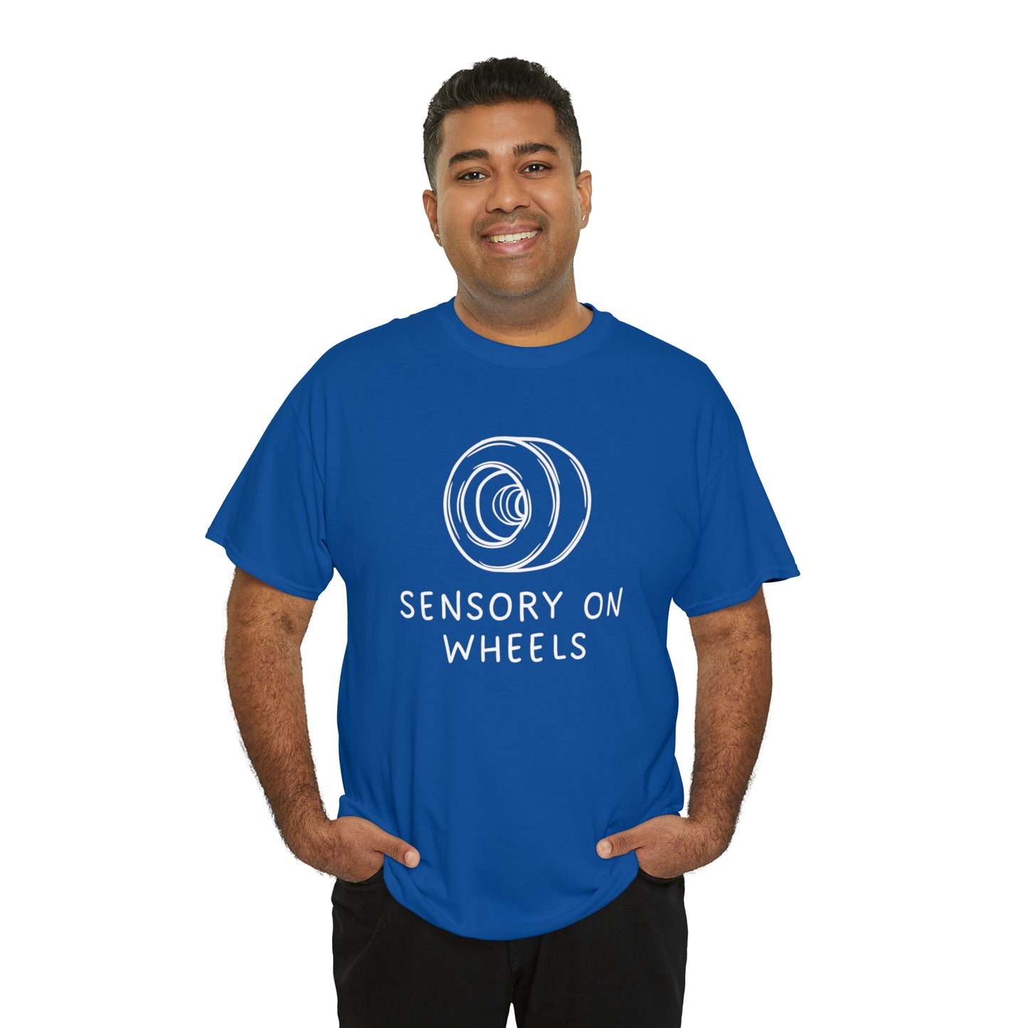 Sensory on Wheels Logo Unisex Cotton Tee