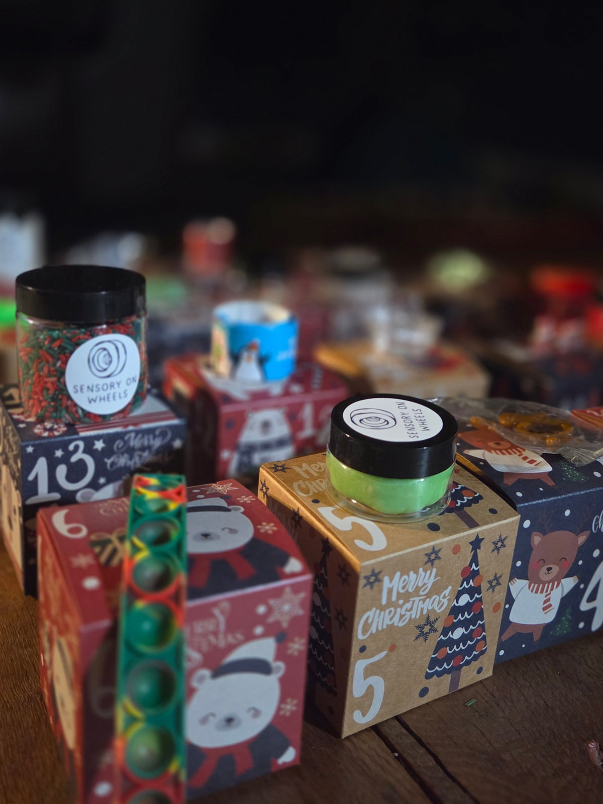 24 Day Sensory Advent Calendar (Boxes)