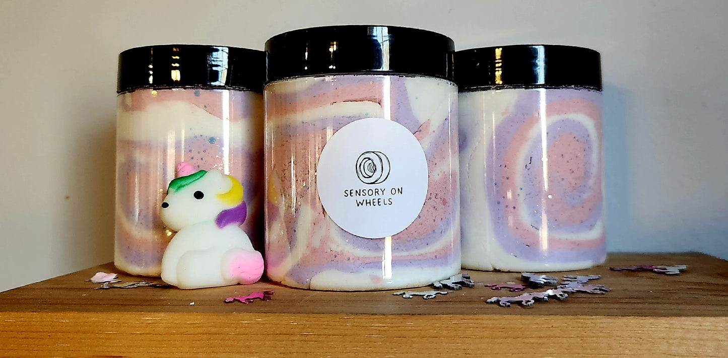 Unicorn Cloud Dough