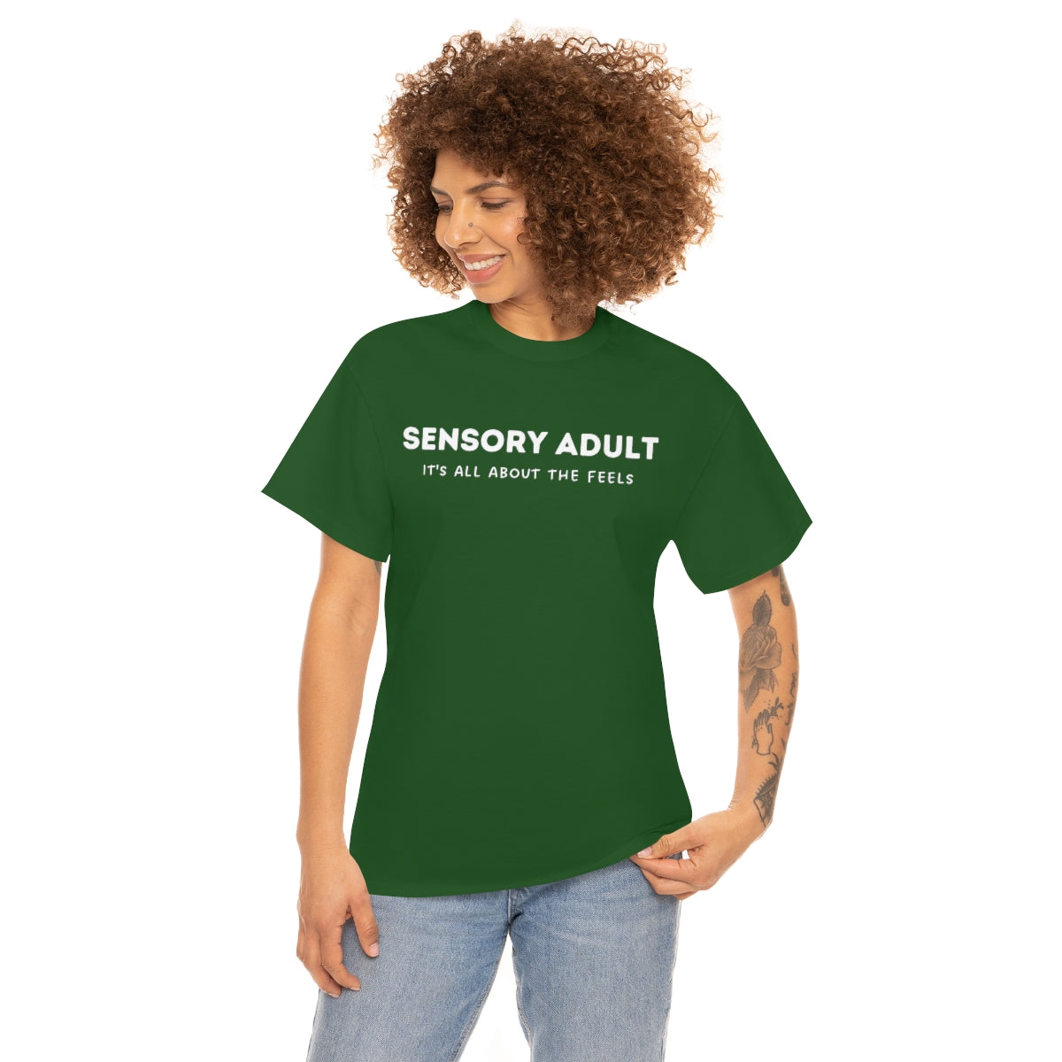 Sensory Adult Unisex Cotton Tee
