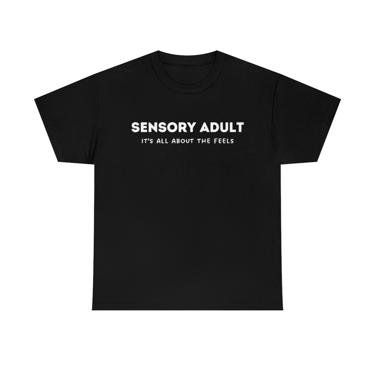 Sensory Adult Unisex Cotton Tee