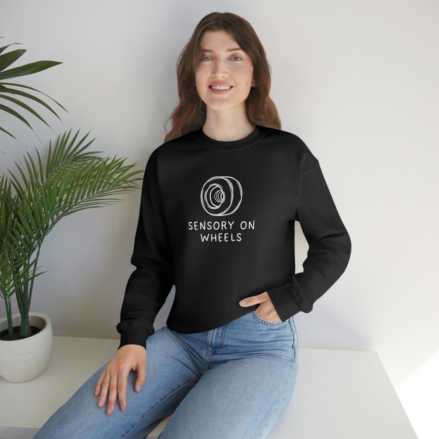 Sensory on Wheels Crewneck Sweatshirt