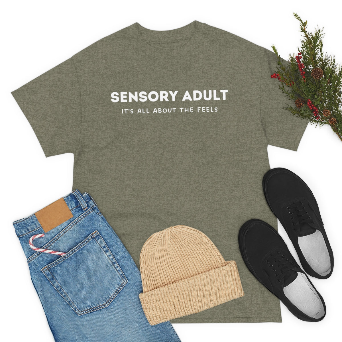 Sensory Adult Unisex Cotton Tee