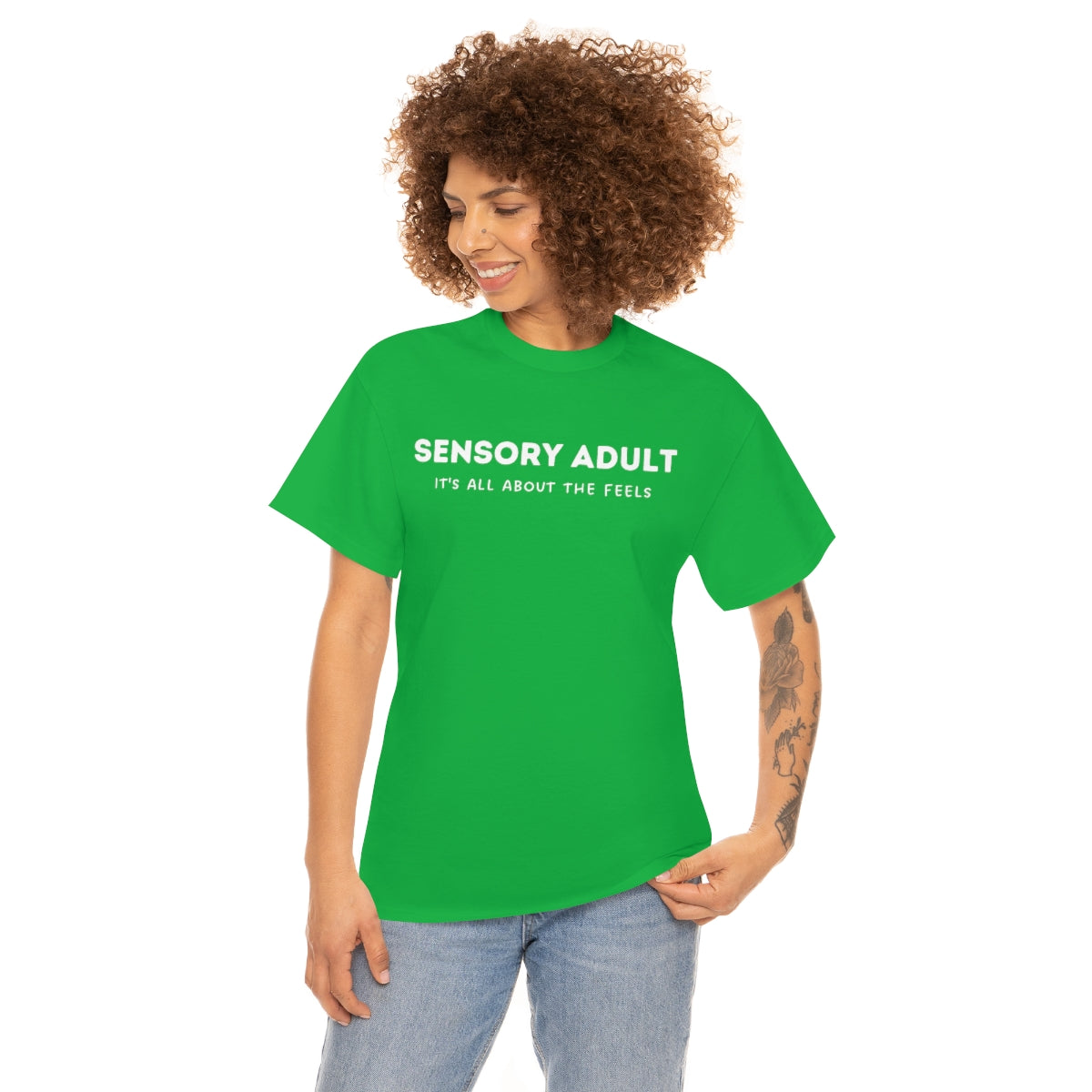 Sensory Adult Unisex Cotton Tee