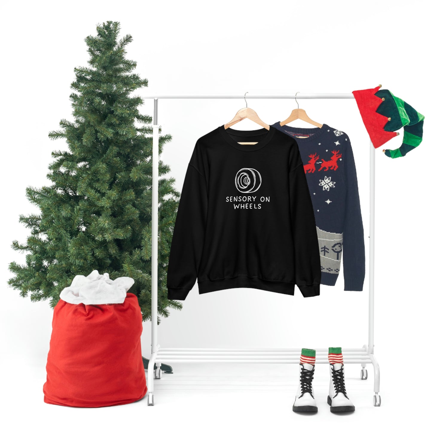 Sensory on Wheels Crewneck Sweatshirt