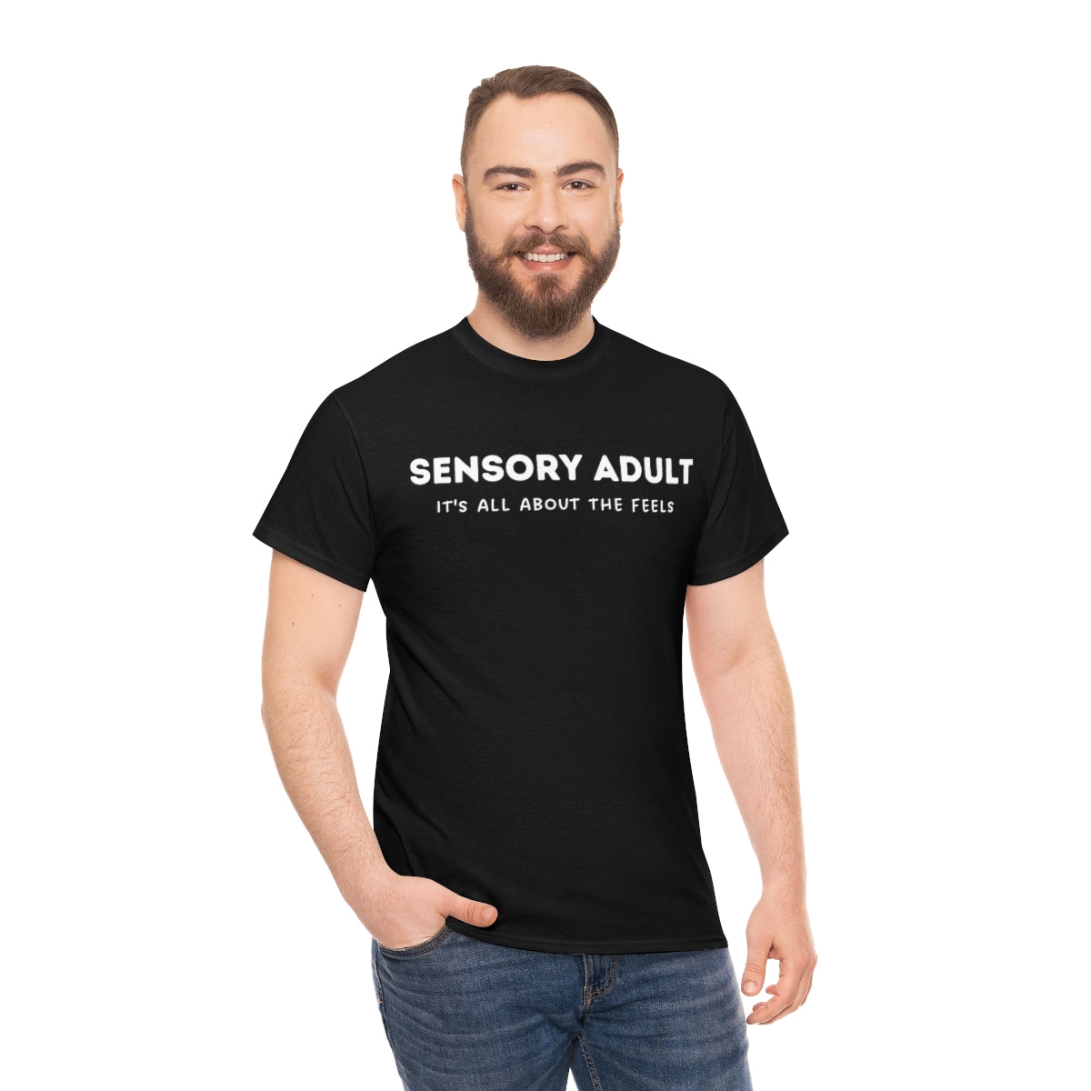 Sensory Adult Unisex Cotton Tee