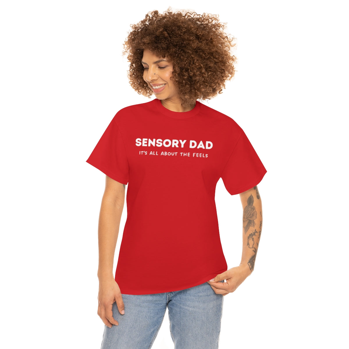 Sensory Dad Unisex Cotton Tee
