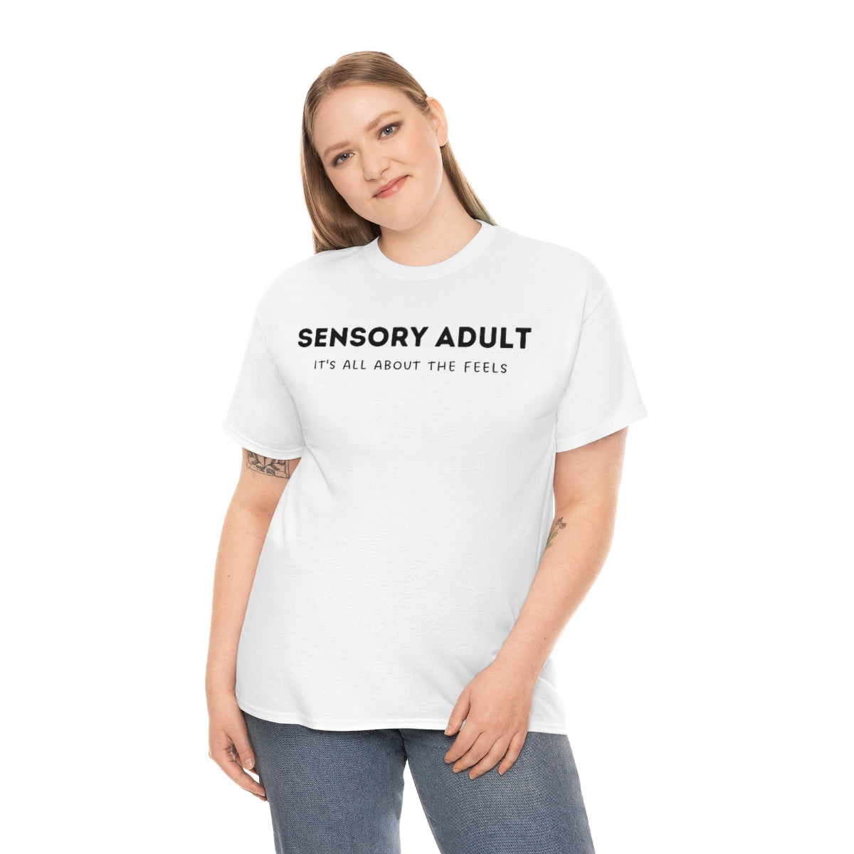 Sensory Adult Unisex Cotton Tee