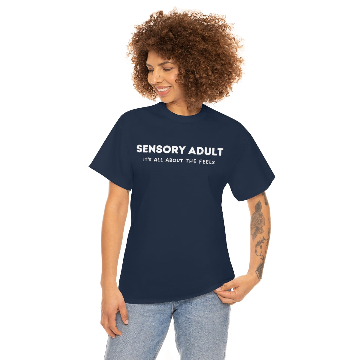 Sensory Adult Unisex Cotton Tee