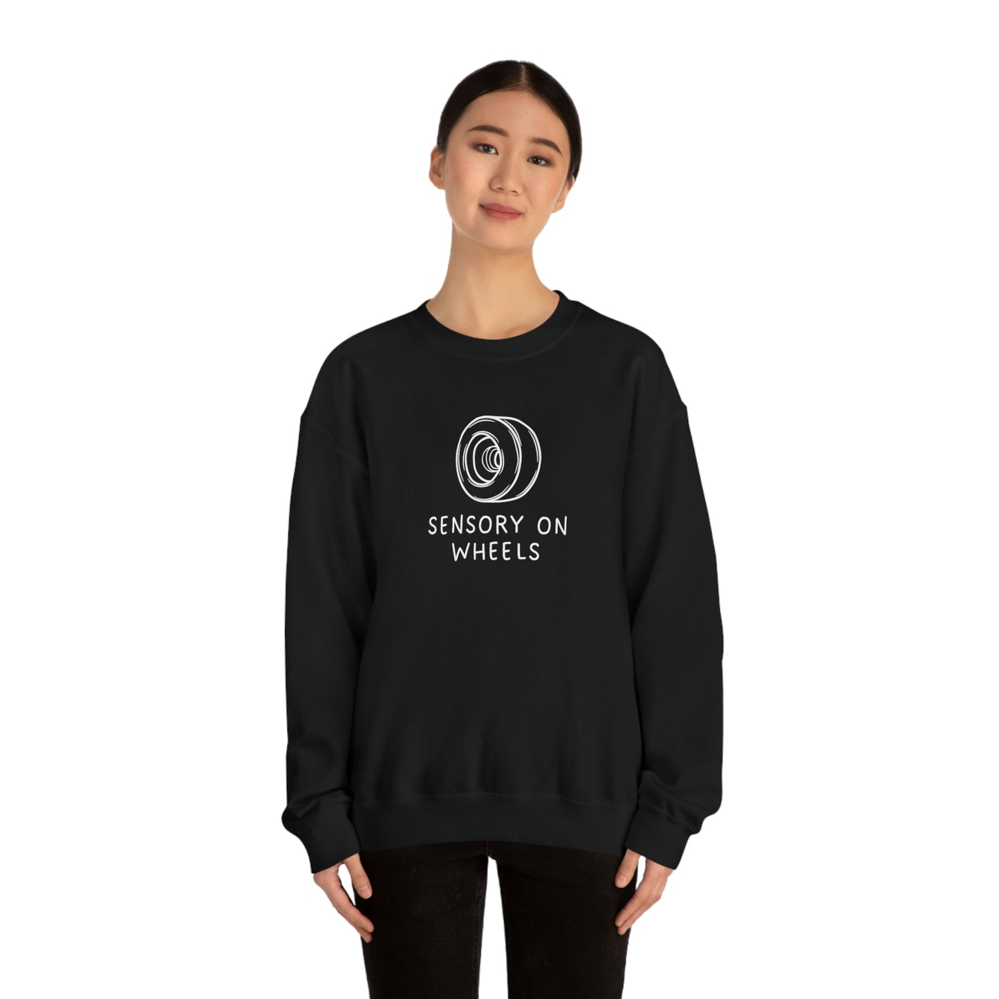 Sensory on Wheels Crewneck Sweatshirt