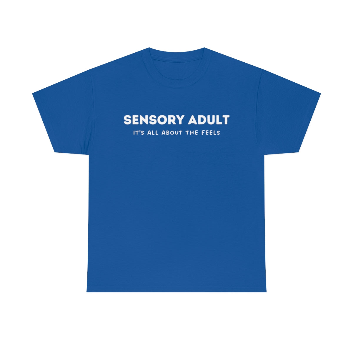 Sensory Adult Unisex Cotton Tee