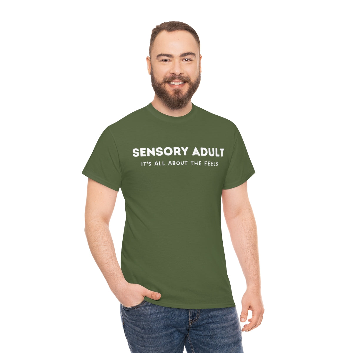 Sensory Adult Unisex Cotton Tee