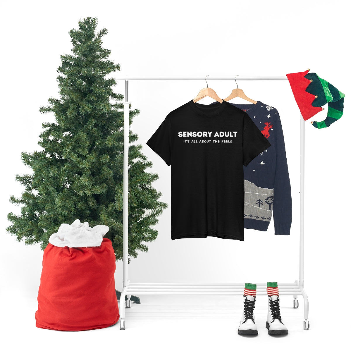 Sensory Adult Unisex Cotton Tee