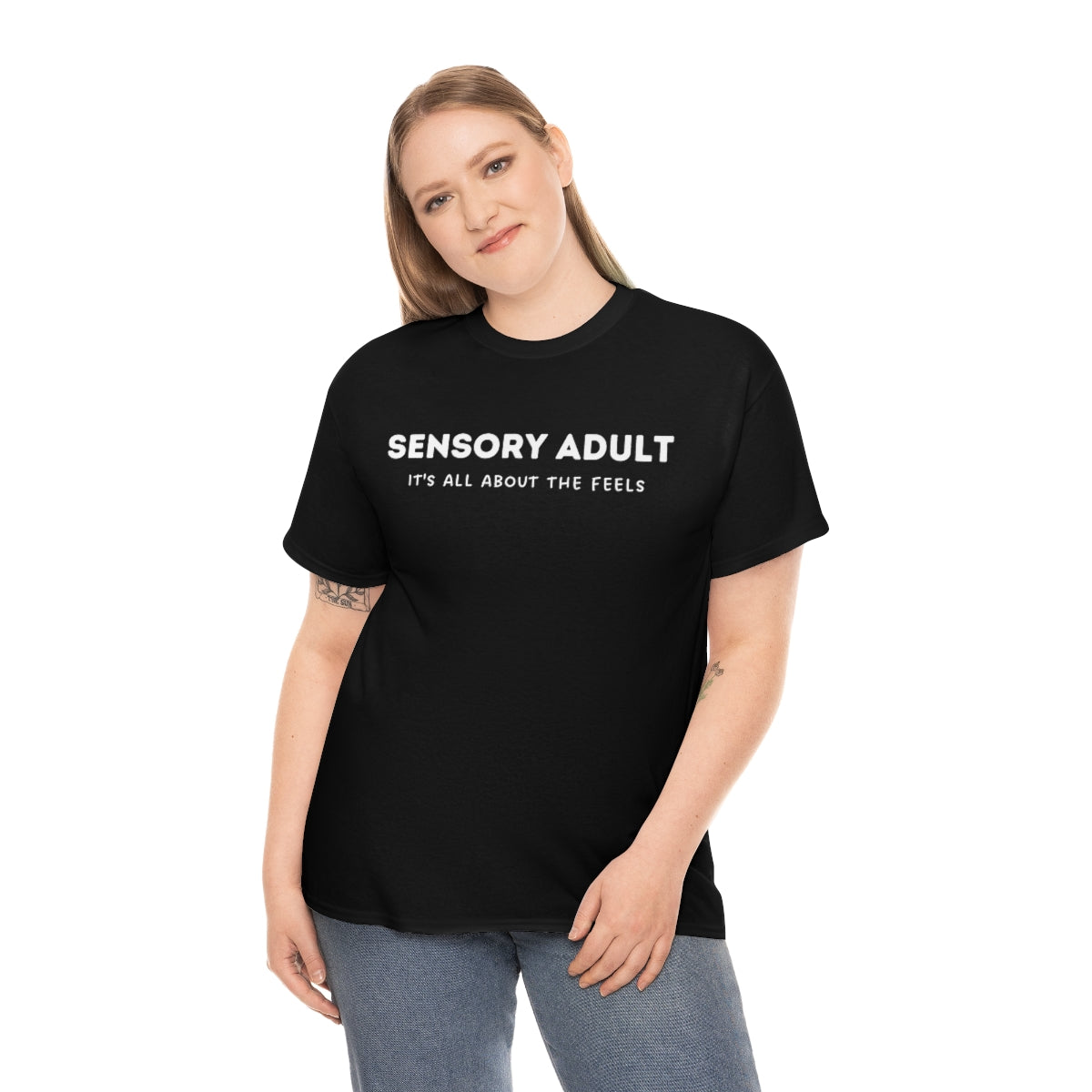 Sensory Adult Unisex Cotton Tee