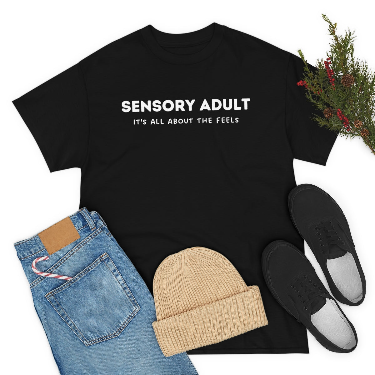 Sensory Adult Unisex Cotton Tee