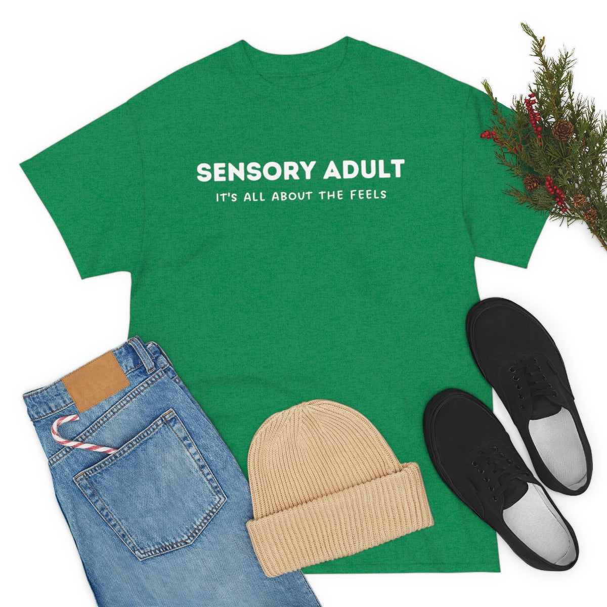 Sensory Adult Unisex Cotton Tee