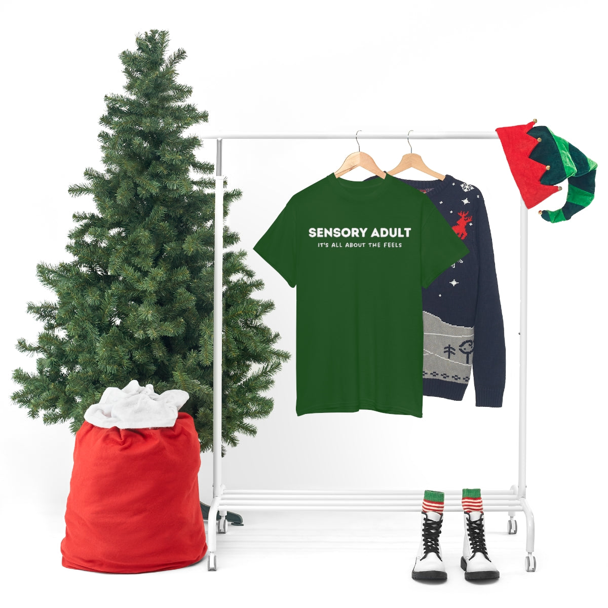 Sensory Adult Unisex Cotton Tee