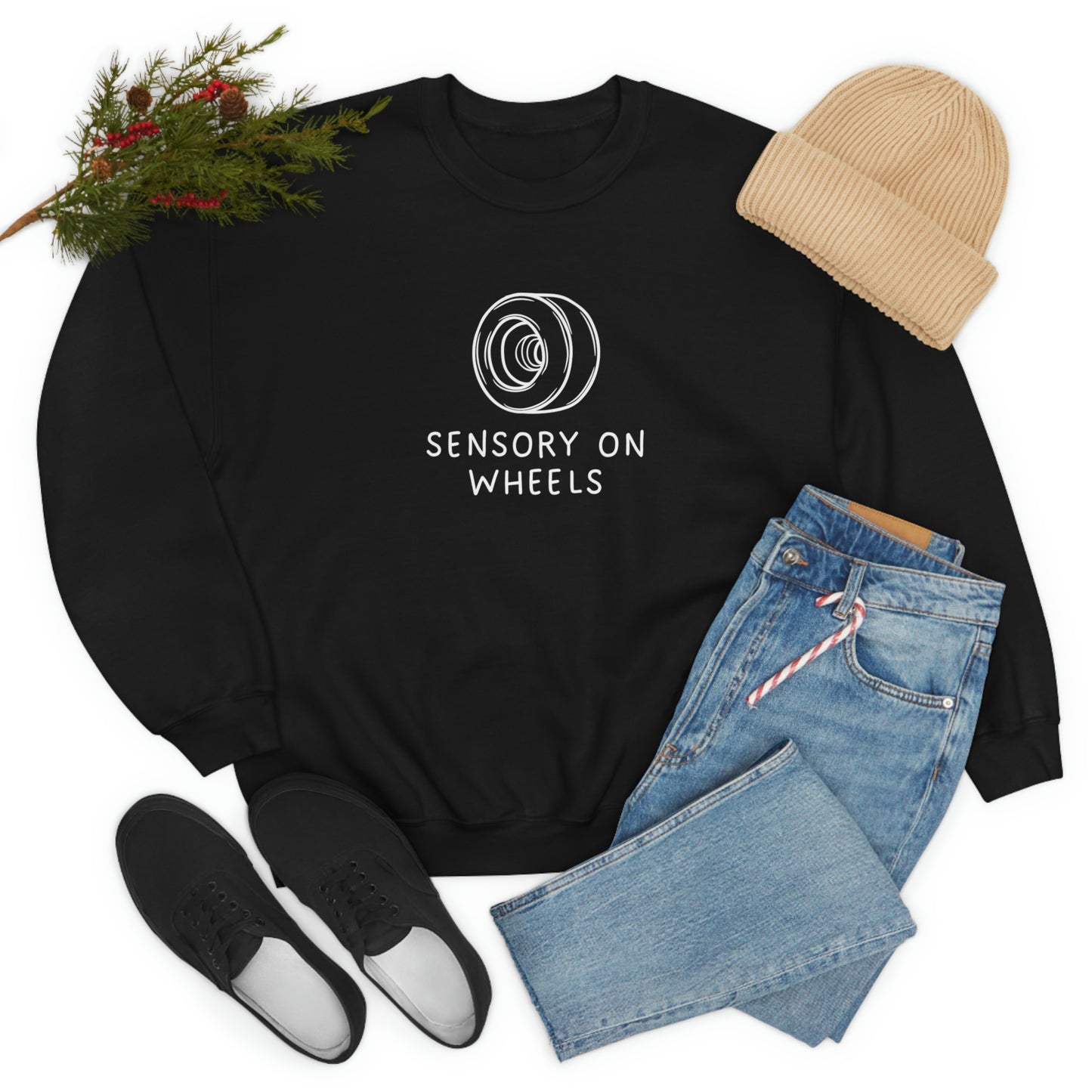 Sensory on Wheels Crewneck Sweatshirt