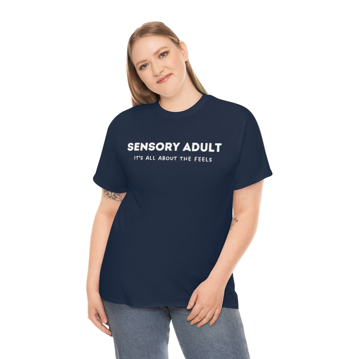 Sensory Adult Unisex Cotton Tee