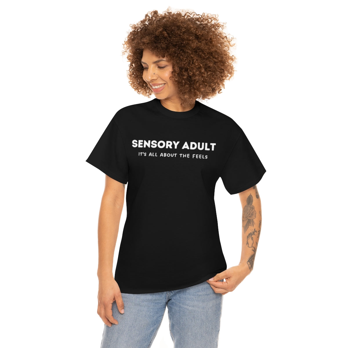 Sensory Adult Unisex Cotton Tee