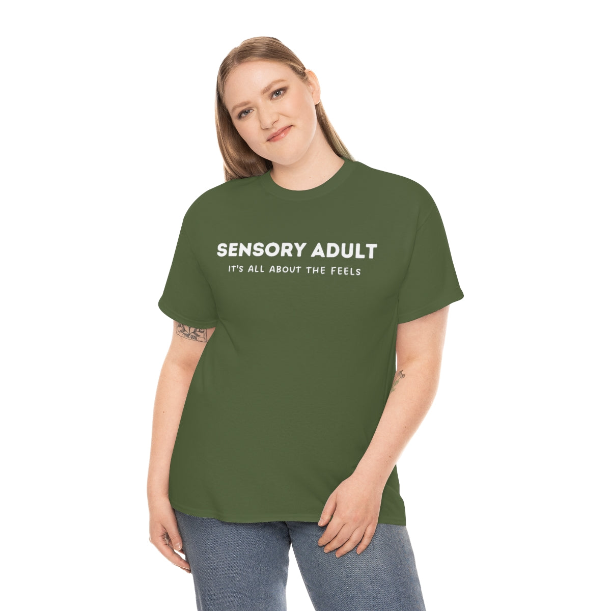 Sensory Adult Unisex Cotton Tee