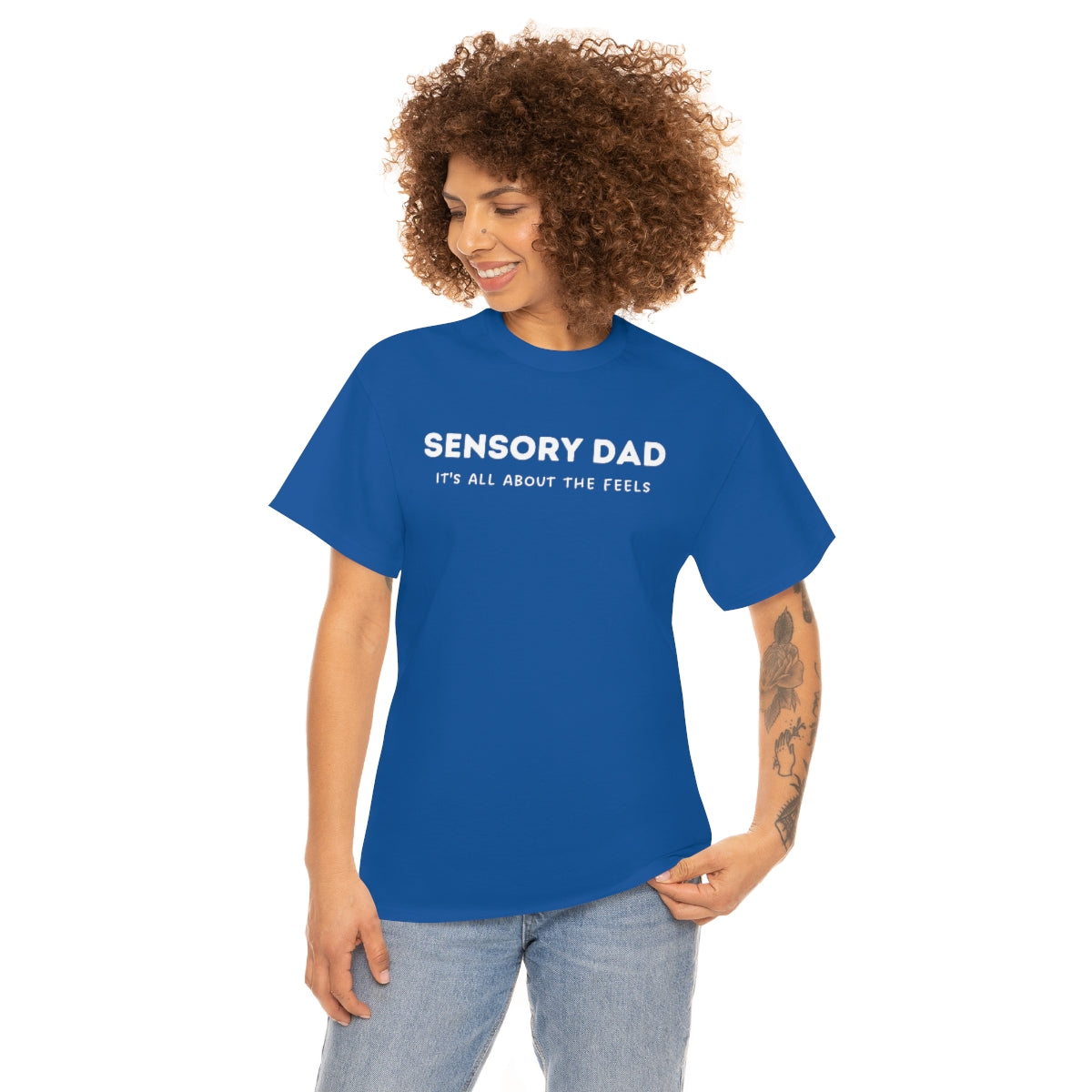 Sensory Dad Unisex Cotton Tee