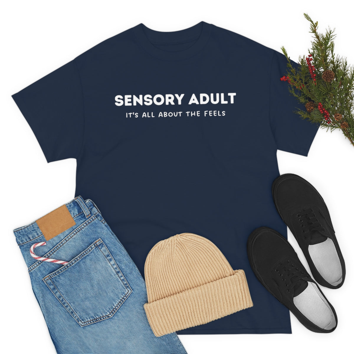Sensory Adult Unisex Cotton Tee