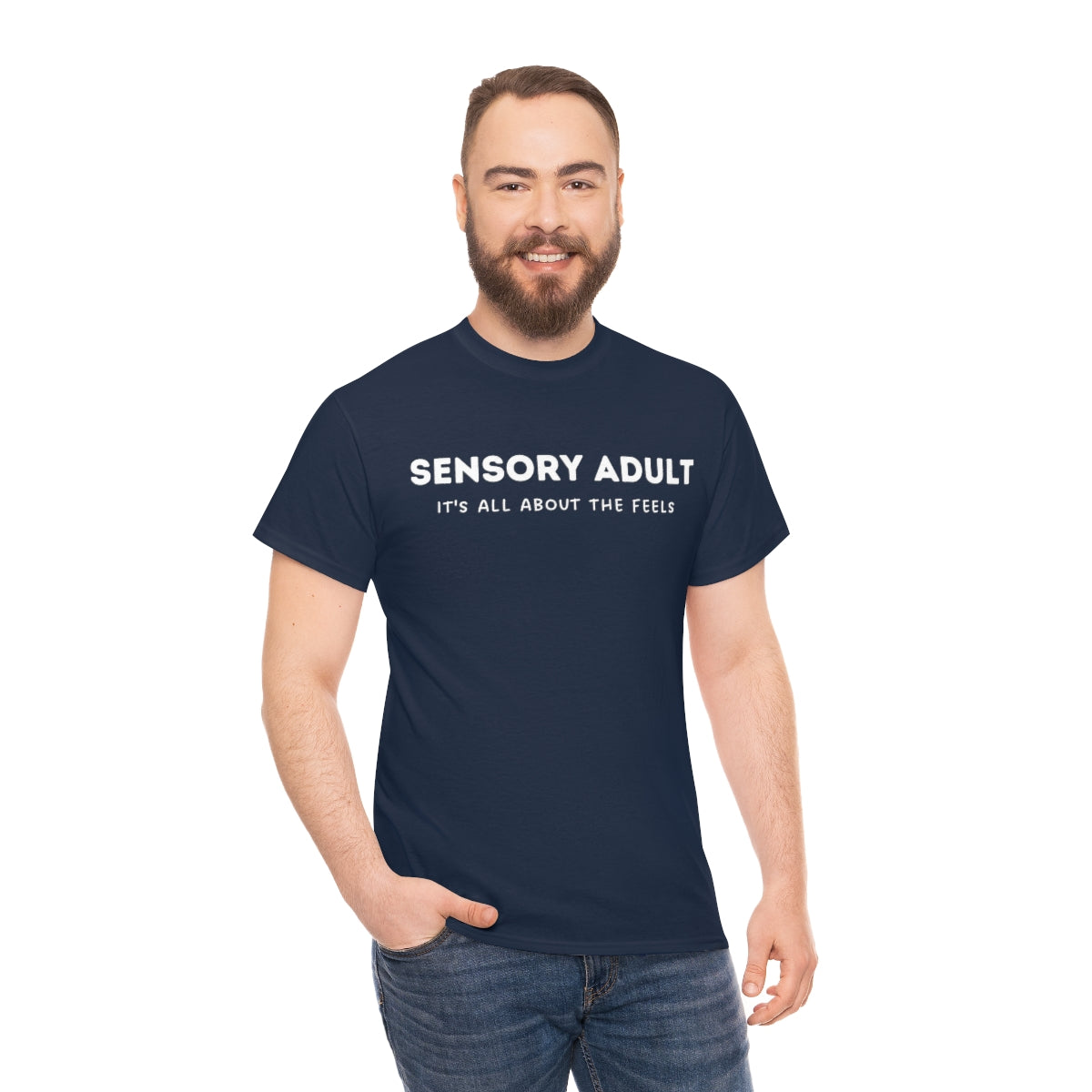 Sensory Adult Unisex Cotton Tee
