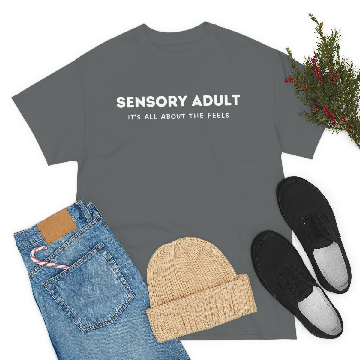 Sensory Adult Unisex Cotton Tee
