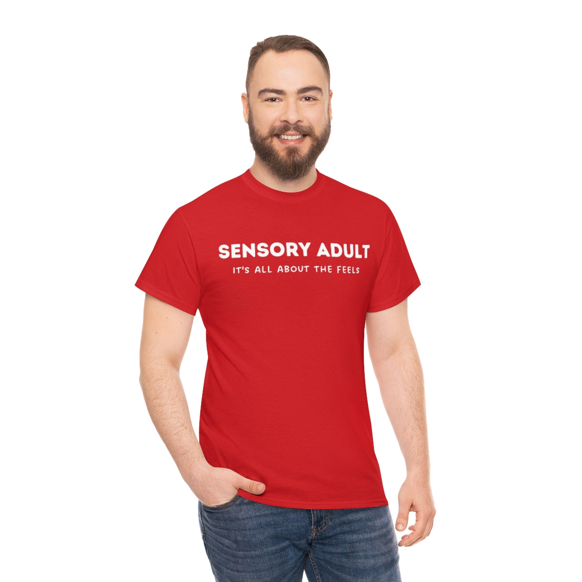 Sensory Adult Unisex Cotton Tee