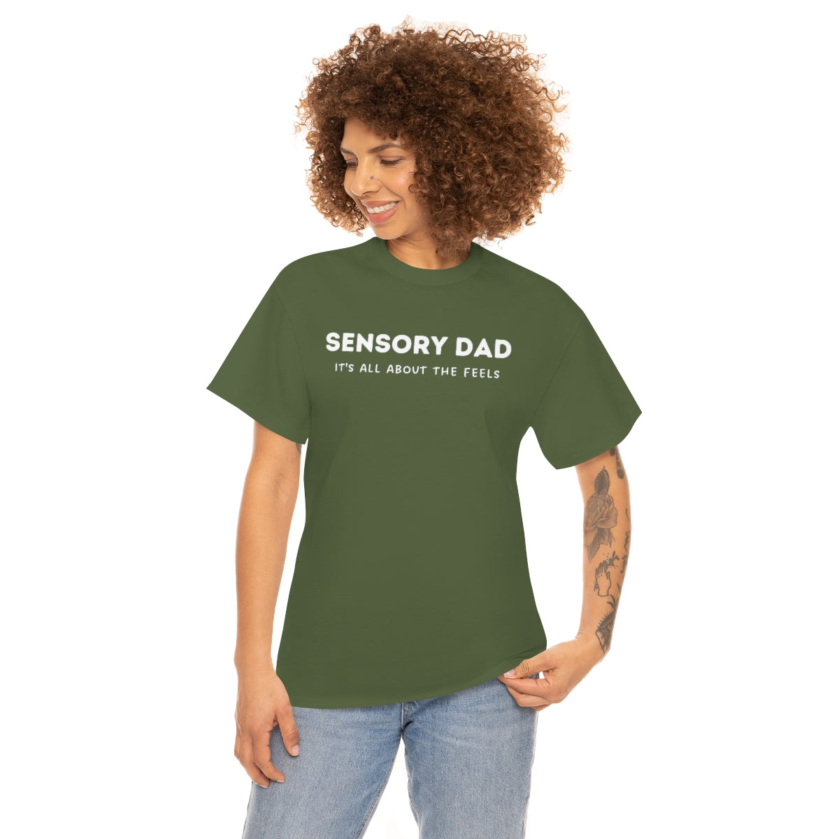 Sensory Dad Unisex Cotton Tee