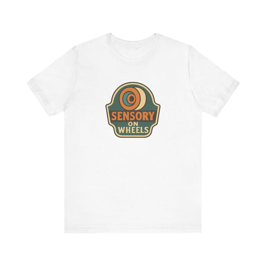 Old School Jersey Tee - Sensory on Wheels Logo