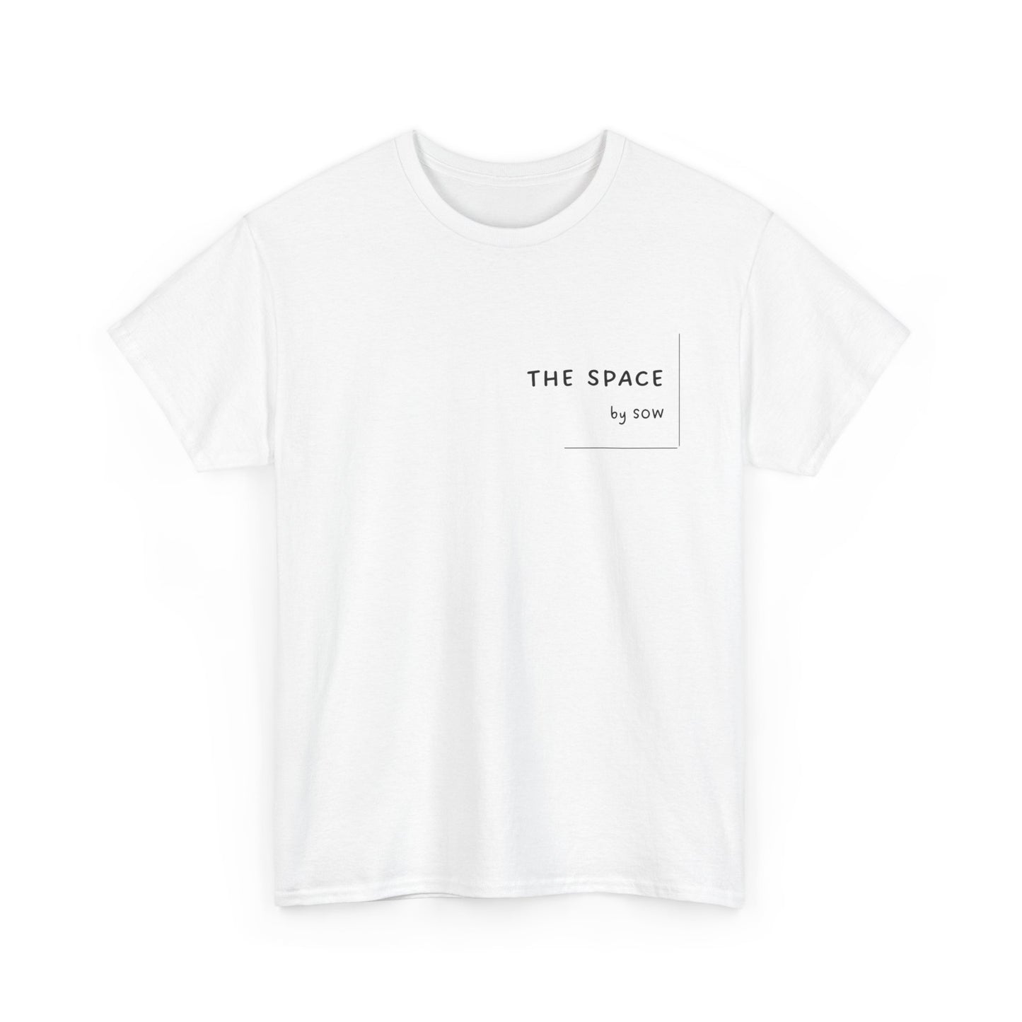The Space by SOW Minimalist Logo Unisex Cotton T-Shirt