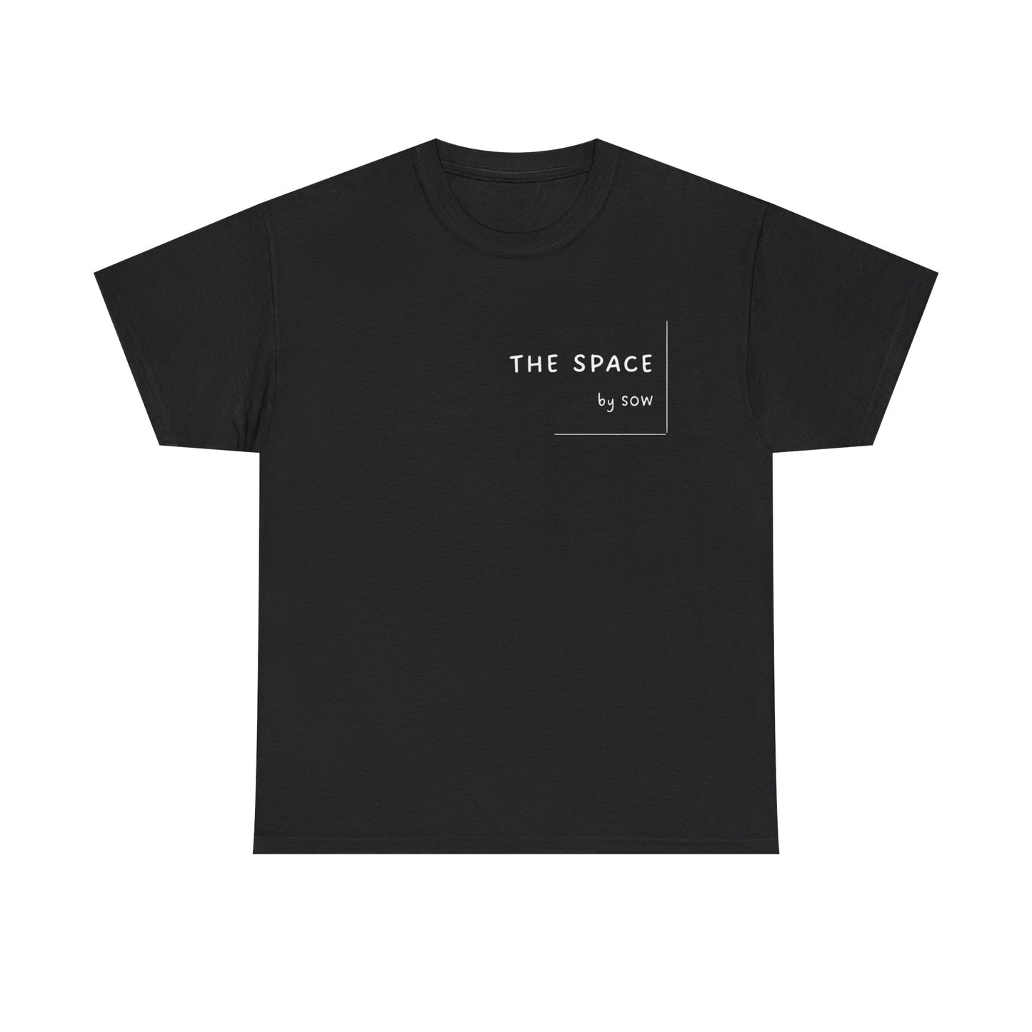 The Space by SOW Minimalist Logo Unisex Cotton T-Shirt