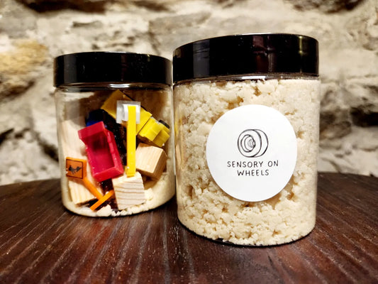 Construction Sensory Jar